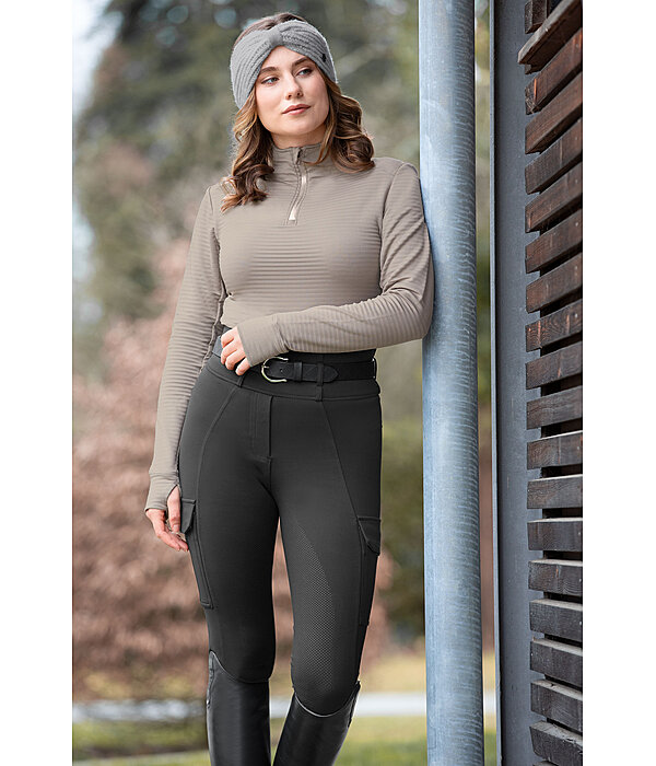 Legging d'quitation thermique  fond intgral grip  Amber