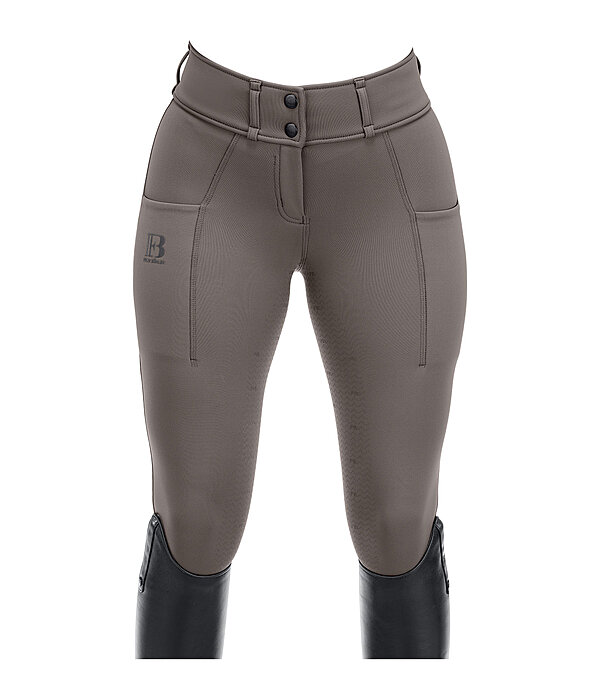 Pantalon d'�quitation thermique hybride � fond int�gral grip  Tina