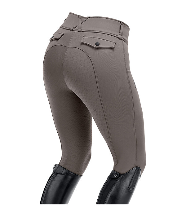 Pantalon d'�quitation thermique hybride � fond int�gral grip  Tina