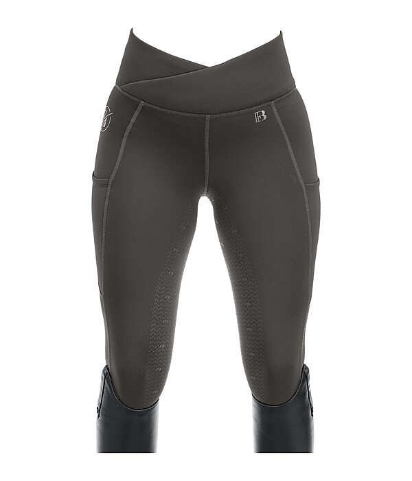 Legging d'�quitation thermique � fond int�gral grip  Emilia