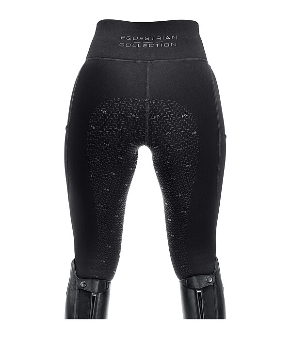 Legging d'�quitation thermique � fond int�gral grip  Emilia