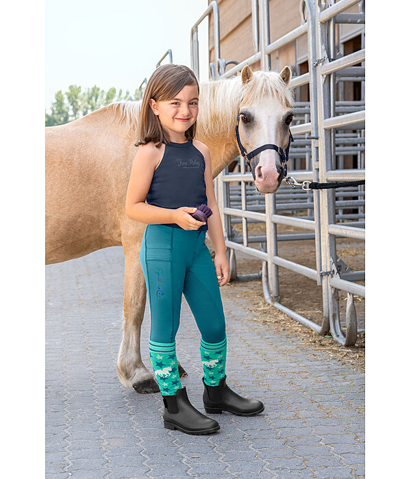 Pantalon d'quitation hybride  fond intgral grip enfant  Ilva
