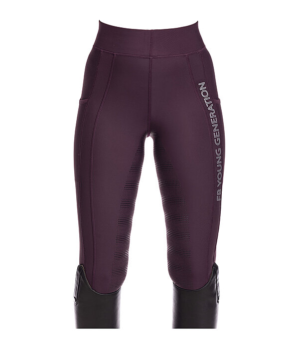 Legging d'quitation  fond intgral grip enfant  Abigail II