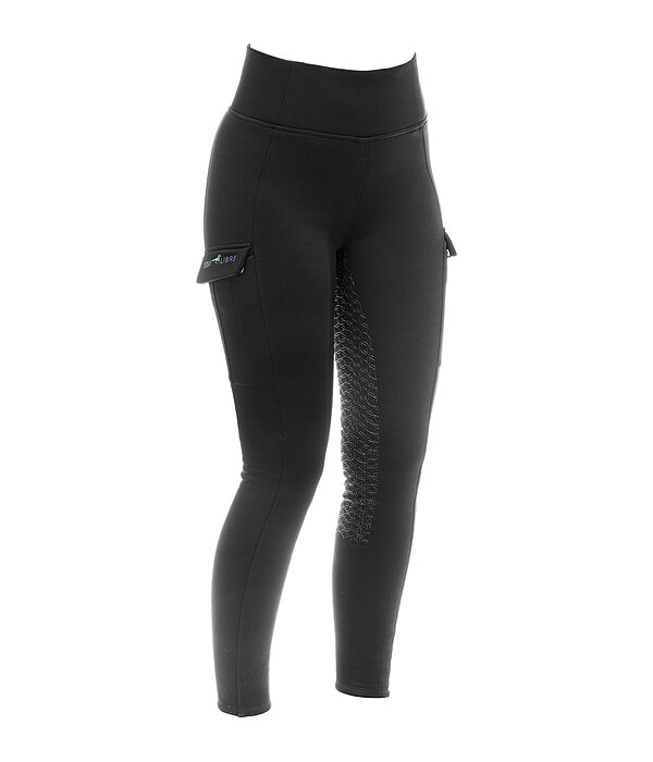 Legging d'quitation d'hiver  taille haute enfant Equilibre Lio