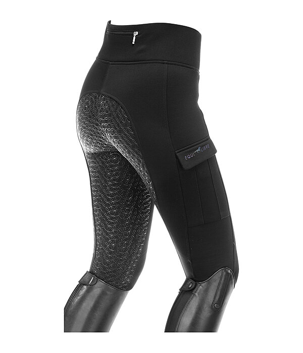 Legging d'quitation d'hiver  taille haute enfant Equilibre Lio