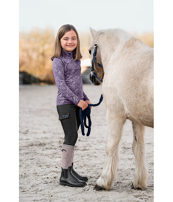 Legging d'quitation d'hiver  taille haute enfant Equilibre Lio