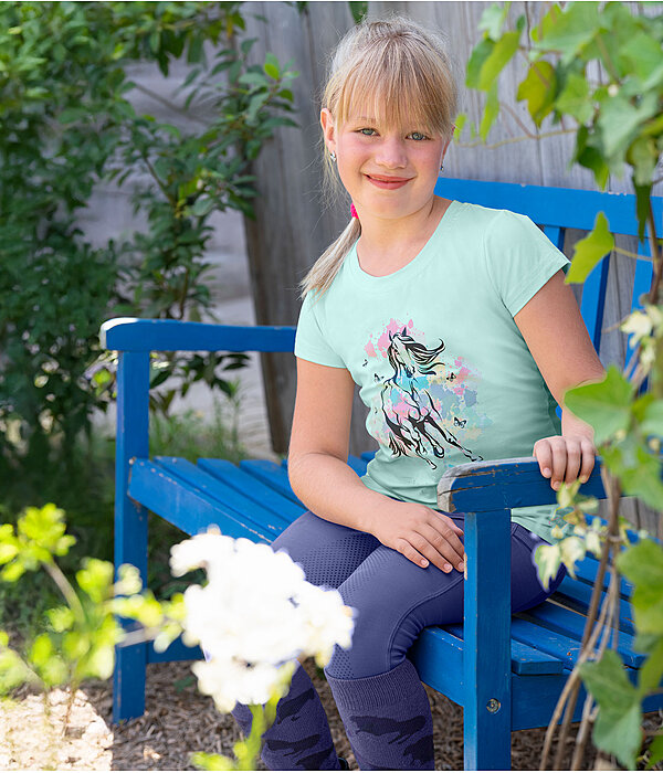 Tenue enfant Mea II en aqua menthe
