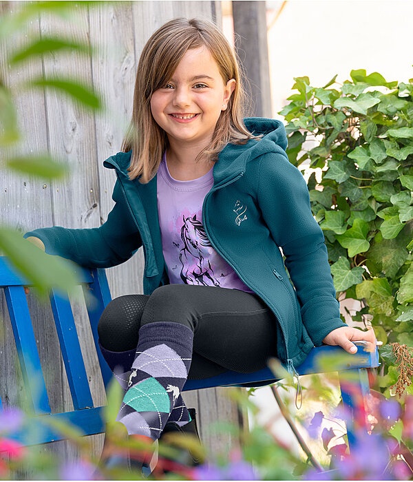 Tenue enfant Cadie en turquoise fonc