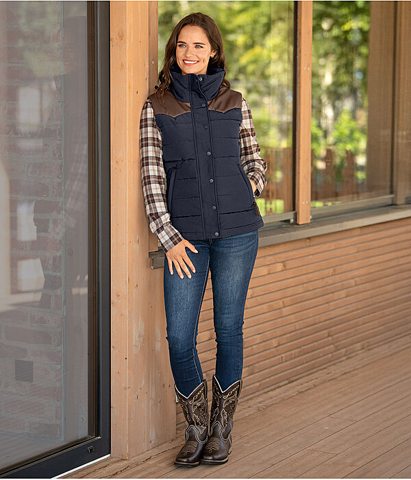 Tenue western Hazel en saphir fonc
