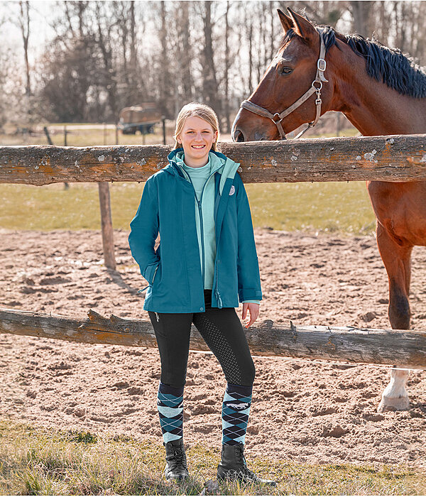 Tenue Enfant  Runa en turquoise fonc