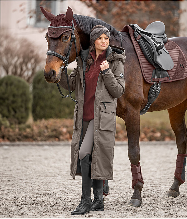 Damen-Outfit Claudi in dark-taupe
