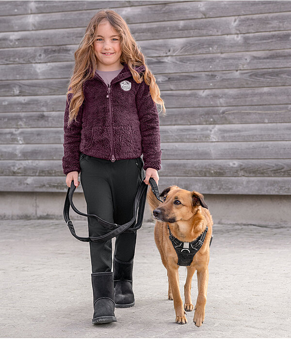 Tenue enfant Irma en noir violet