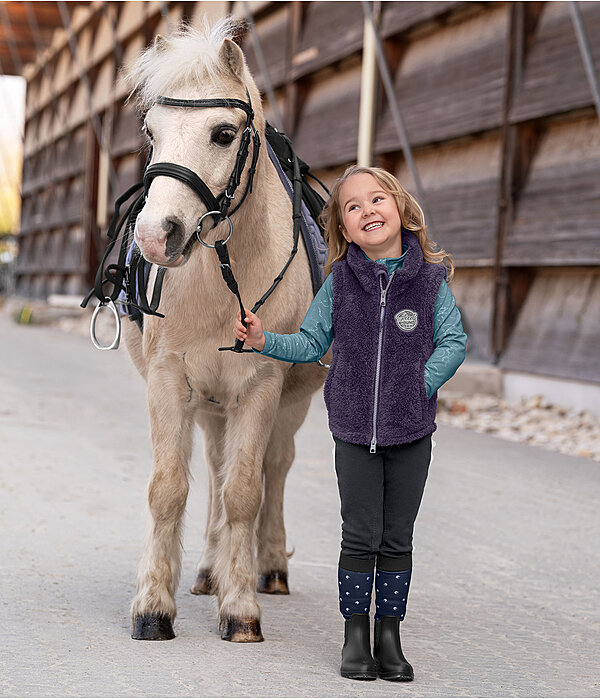 Tenue enfant Ylvie en violet fonc�